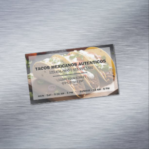 Carte De Visite Magnétique Taco