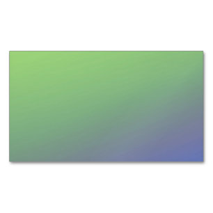 Carte De Visite Magnétique Vert bleu arc-en-ciel texture abstraite motif art 