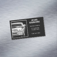 Voiture musicale américaine noire et blanche Autom