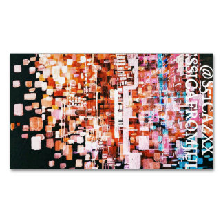 Carte De Visite Magnétique Vue nocturne depuis Flight Mug