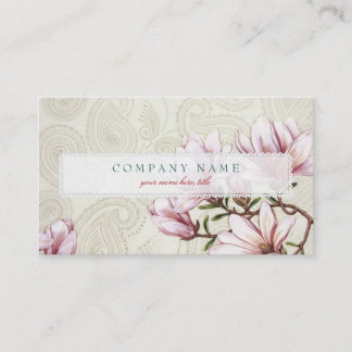Carte De Visite Magnolia et Paisley