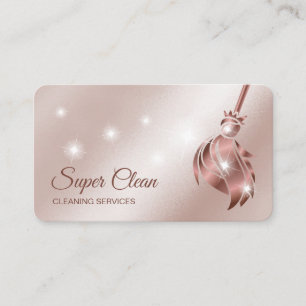 Carte De Visite Maid Cleanhouse Sparkling or rose