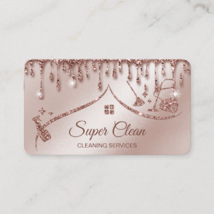 Carte De Visite Maid Cleanhouse Sparkling or rose