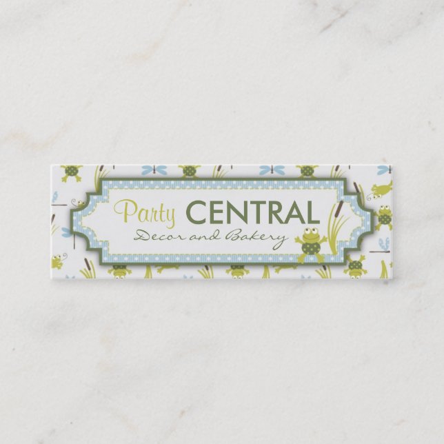 Carte de visite maigre de Ribbit (Devant)