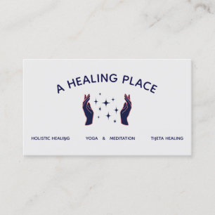 Carte De Visite Main Reiki Master Energy Worker