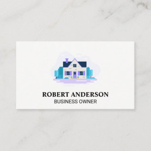 Carte De Visite Maison avec jardin