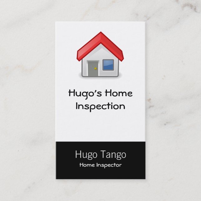 Carte De Visite Maison/Chambre/tango (Devant)