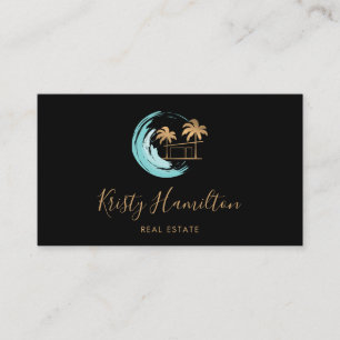 Carte De Visite maison de plage B'N'B Immobilier realtor ajouter l