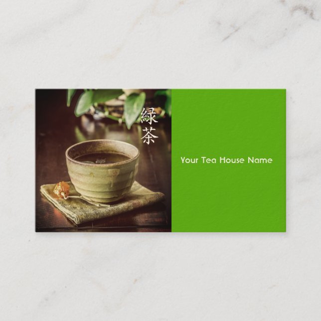 Carte De Visite Maison de thé (Devant)