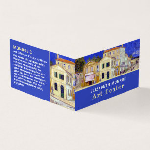 Carte De Visite Maison Jaune De Van Gogh, Concessionnaire D'Art, D