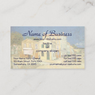 Carte De Visite Maison Jaune par Vincent van Gogh