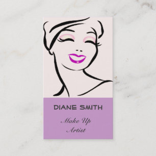 Carte De Visite Make Up Artist