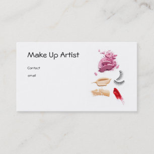 Carte De Visite Make Up Artist