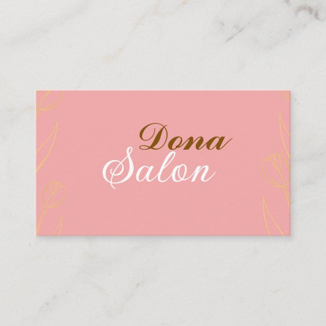 Carte De Visite Make Up Artist Business Card  (Devant)