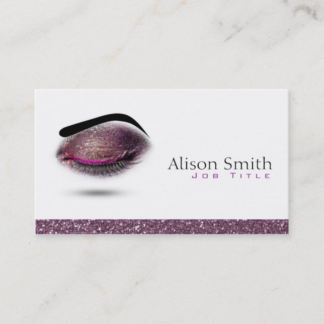 Carte De Visite Makeup artist Business card (Devant)