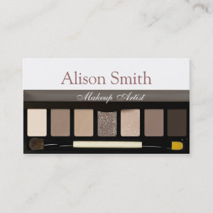 Carte De Visite Makeup Artist business card