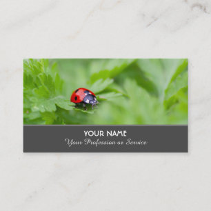 Carte De Visite Maladie positive et chanceuse pour la zen et l'éd