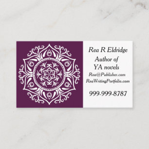 Carte De Visite Mandala Blackberry