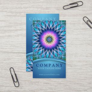 Carte De Visite Mandala de point central