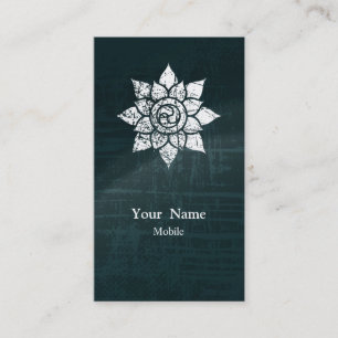 Carte De Visite Mandala grunge