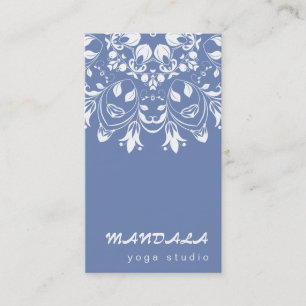 CARTE DE VISITE MANDALA LOGO CUSTOMISÉ YOGA INSTRUCTEUR