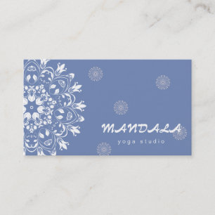 CARTE DE VISITE MANDALA LOGO CUSTOMISÉ YOGA INSTRUCTEUR