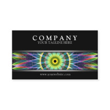 Mandala moderne d'oeil de fleur