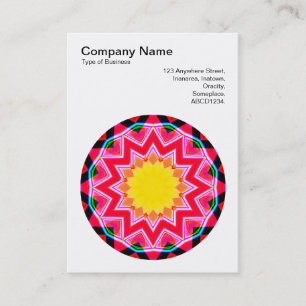 Carte De Visite Mandala Motif 01