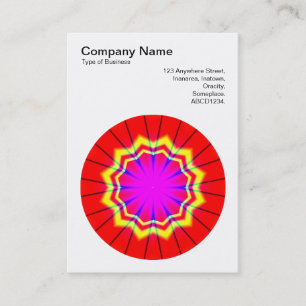 Carte De Visite Mandala Motif 014