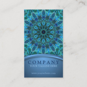 Carte De Visite Mandala sous-marin de beauté