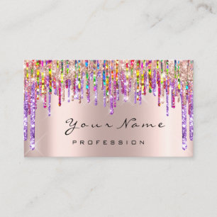 Carte De Visite Manifestation d'artistes de maquillage : Holograph