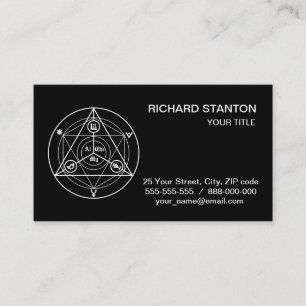 Carte De Visite Manifeste d'alchimie