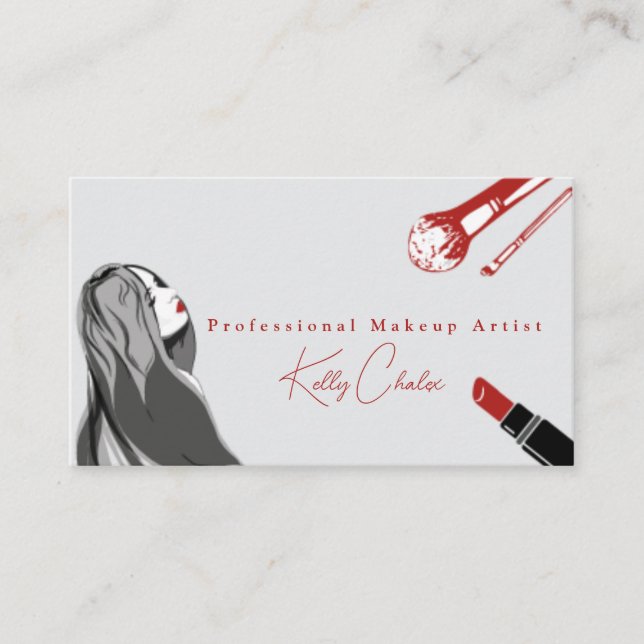 Carte De Visite maquillage (Devant)
