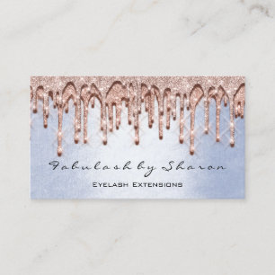 Carte De Visite Maquillage Artiste Cheveux 3D Effet Drivers Rose B