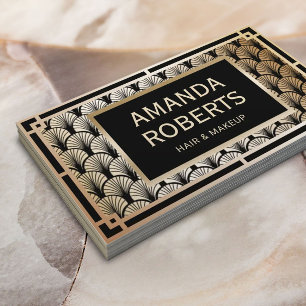 Carte De Visite Maquillage Artiste et liste des cheveux Elégant G