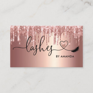 Carte De Visite Maquillage Artiste Eyebrow Eyes Lashes Coeur
