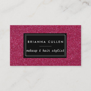 Carte De Visite Maquillage Artiste Hair Styliste Parties scintilla