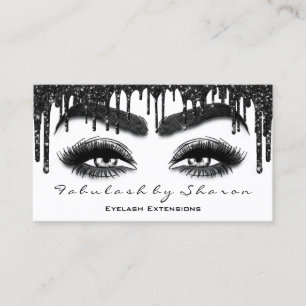 Carte De Visite Maquillage Brow Eyelash Extension QR Code Drivers 