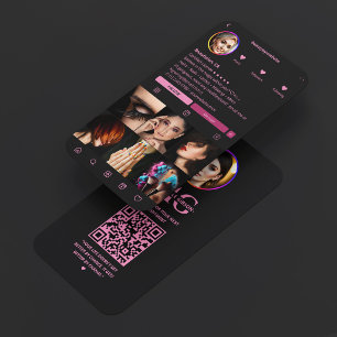 Carte De Visite Maquillage Cils Artiste Sourcils Technicien Ongles