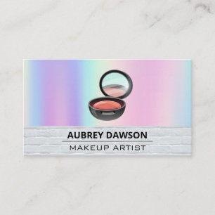 Carte De Visite Maquillage compact   Rainbow Blend