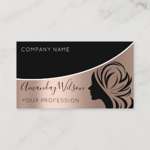 Carte De Visite Maquillage d'extension pour coiffeur professionnel