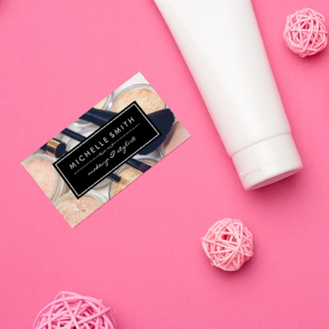 Carte De Visite Maquillage et cheveux (Créateur téléchargé)