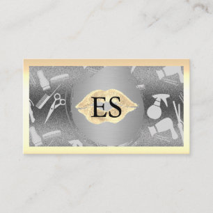 Carte De Visite Maquillage et outils pour cheveux