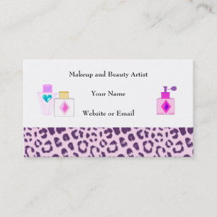 Carte De Visite Maquillage et produits de beauté