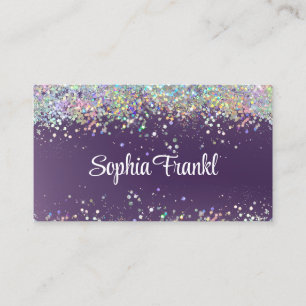 Carte De Visite Maquillage Holographique Parties scintillant Artis