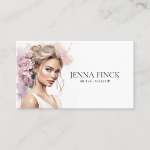Carte De Visite Maquillage nuptial minimaliste MUA