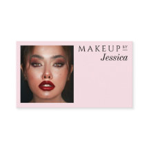 Maquillage Photo Rose Pâle Typographie Élégante