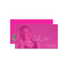 Maquillage rose chaud QR CODE