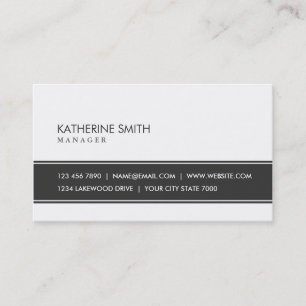 Carte De Visite Maquilleur simple simple élégant professionnel
