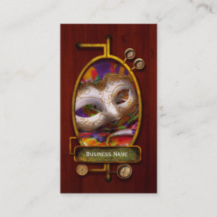 Carte De Visite Mardi Gras - Fête de Mardi Gras